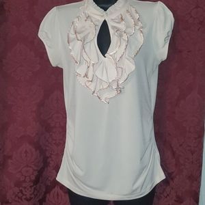 Heart Soul L Pink ruffle top 5/25 Bundle